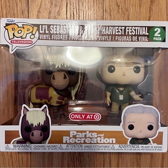 Funko Pop Lil Sebastian & Jerry Harvest Festival 2 Pack NWT NIB - Picture 2 of 2